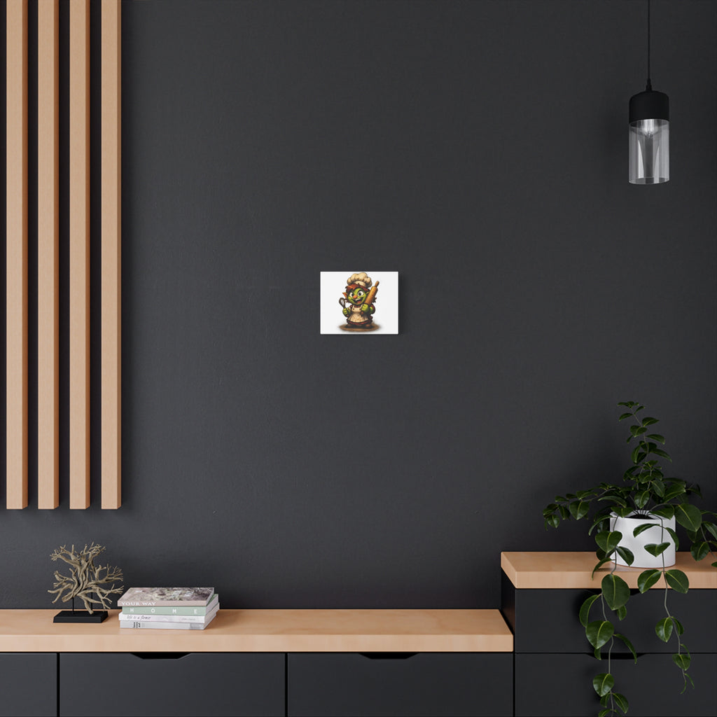 Goblin Baker Canvas Print — Stretched Matte Wall Art, 1.25"