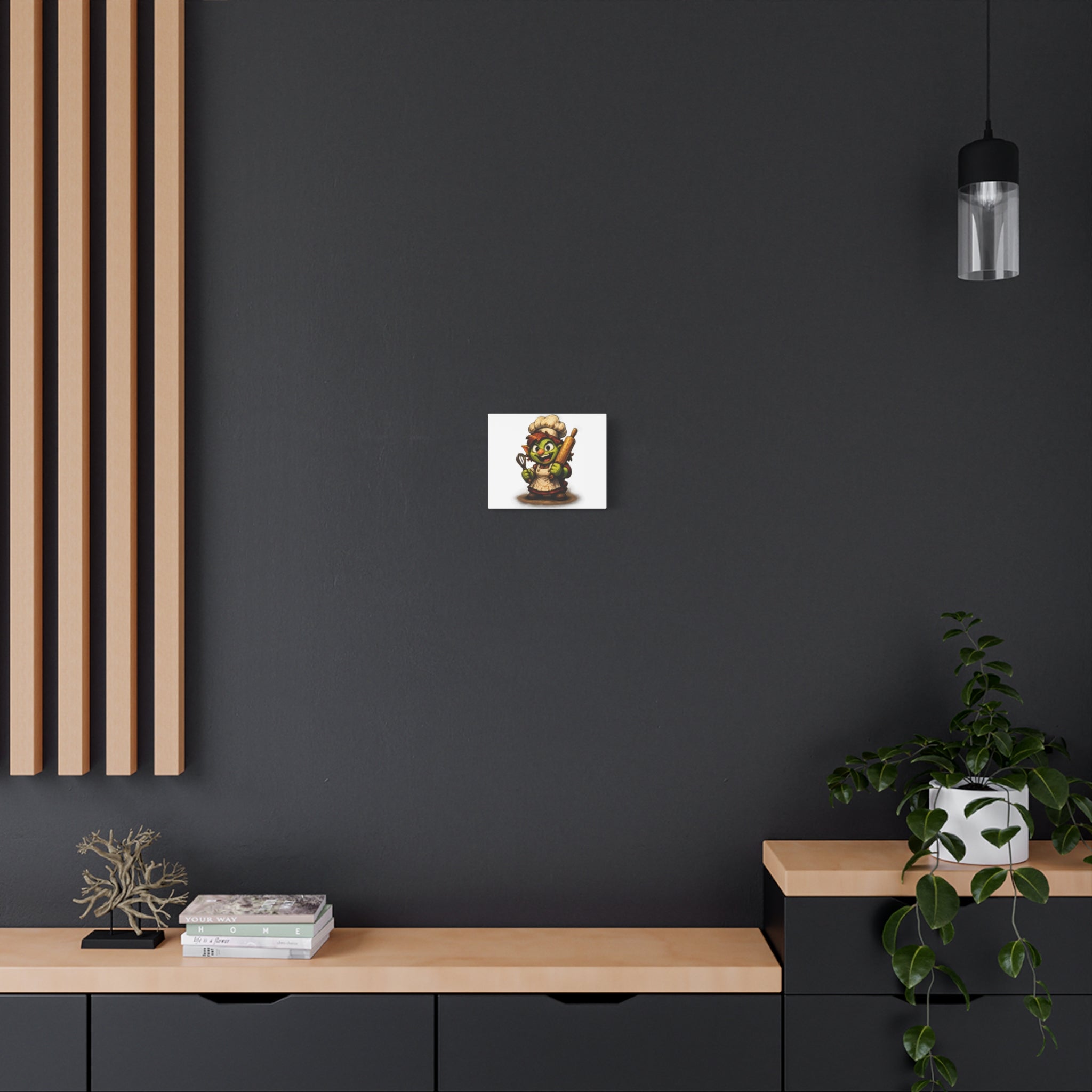 Goblin Baker Canvas Print — Stretched Matte Wall Art, 1.25"
