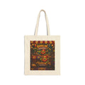 Goblin Goods Market Canvas Tote Bag — Fantasy Stall Design