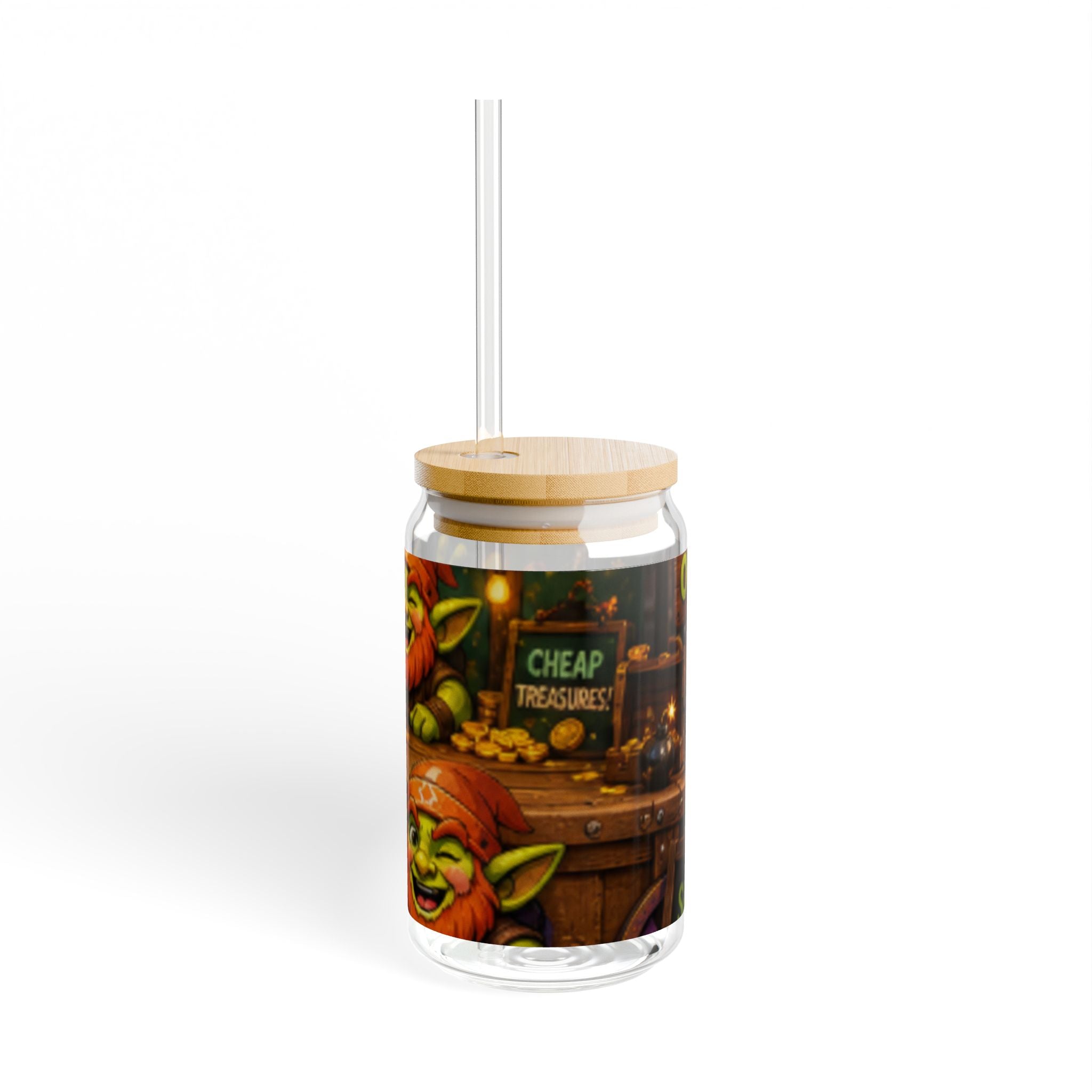 Goblin Goods Market Sipper Glass — 16oz