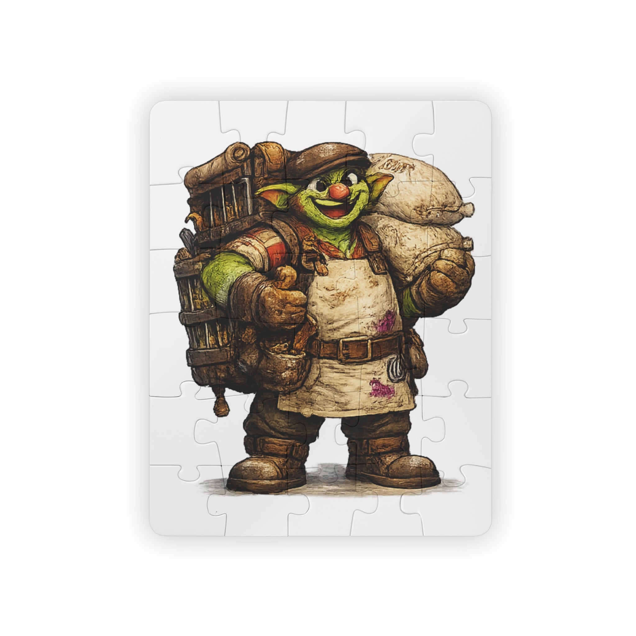 Goblin Baker Kids Puzzle — 30-Piece Fantasy Jigsaw for Children