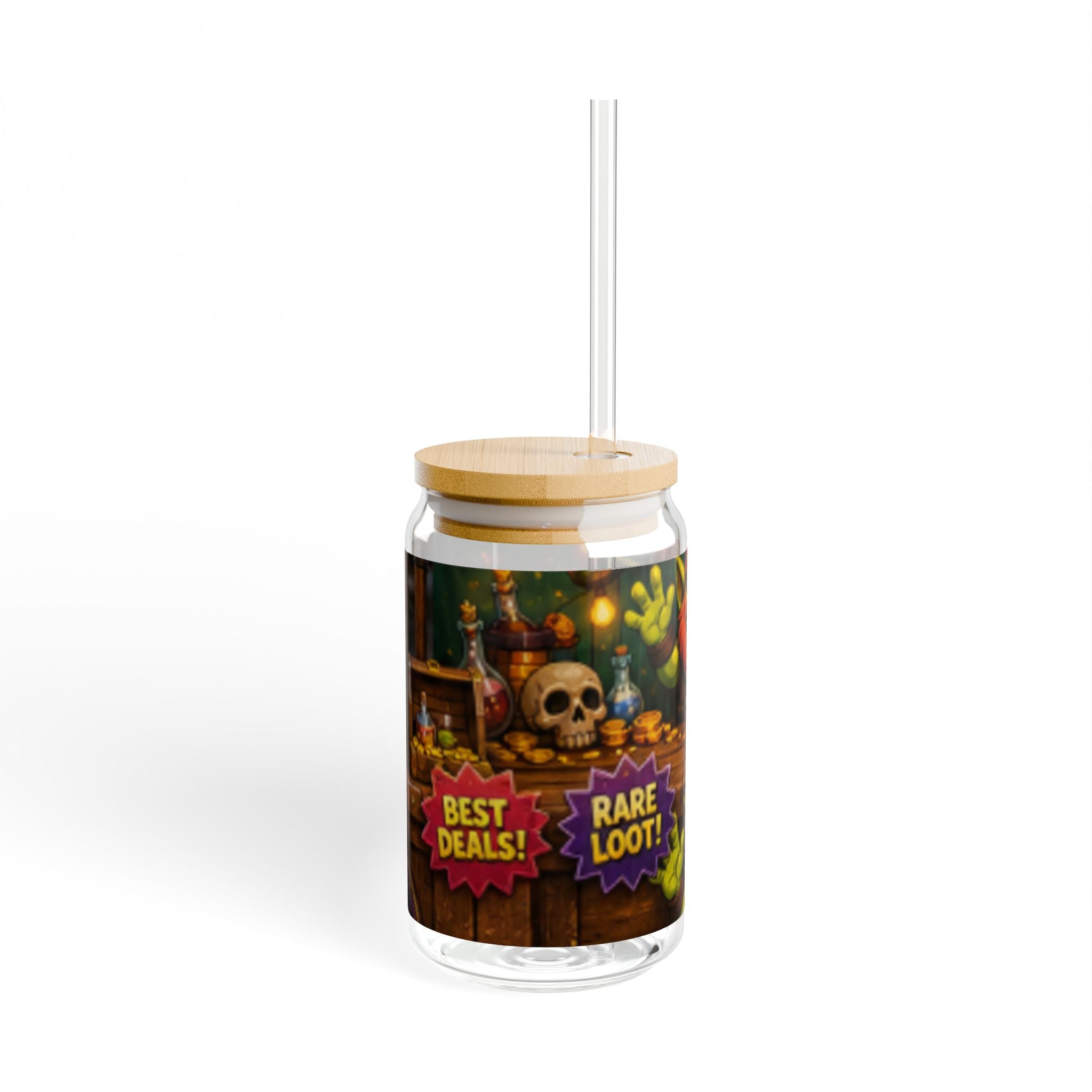 Goblin Goods Market Sipper Glass — 16oz