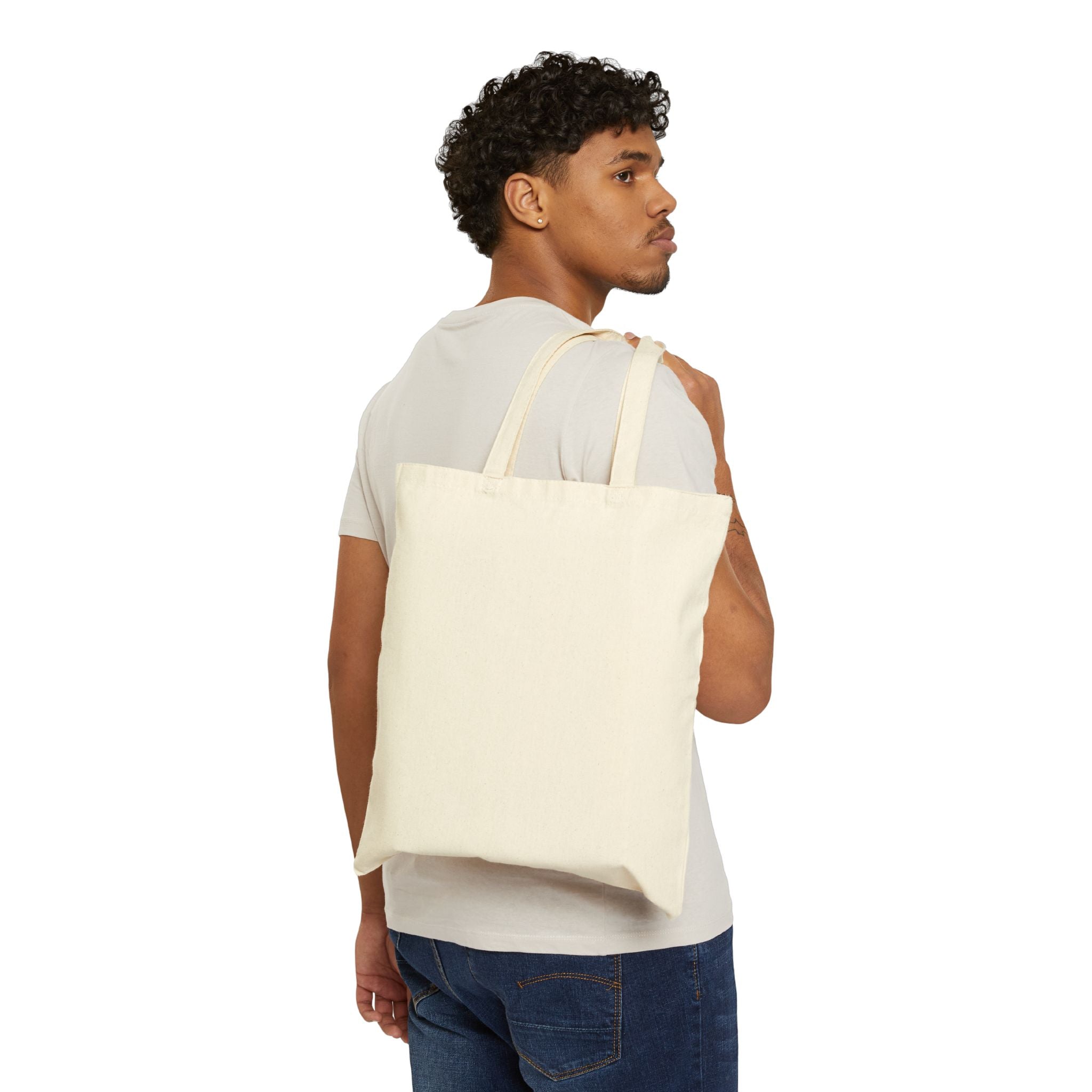 Goblin Goods Market Canvas Tote Bag — Fantasy Stall Design