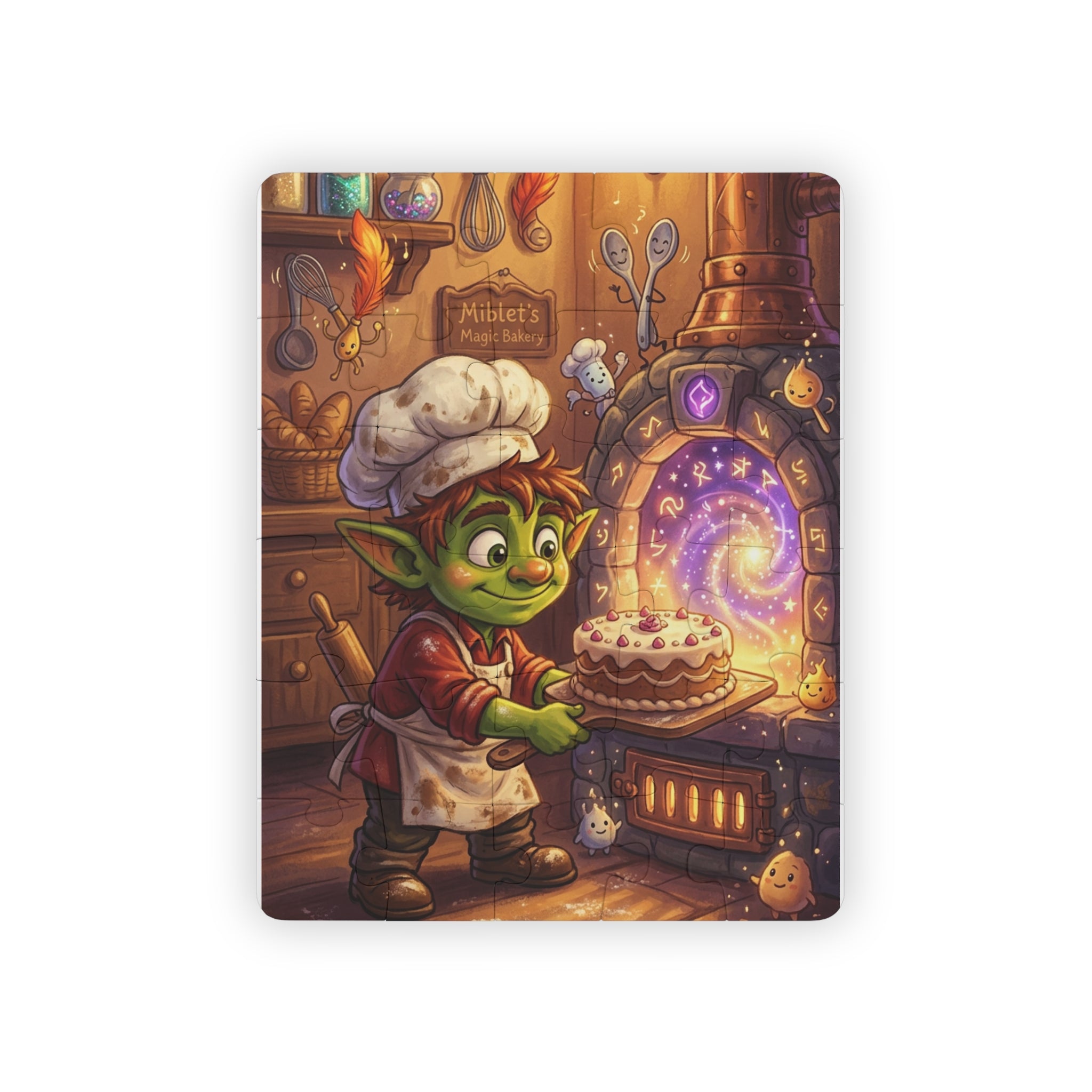 Kids Puzzle — Magical Goblin Baker 30-Piece Jigsaw