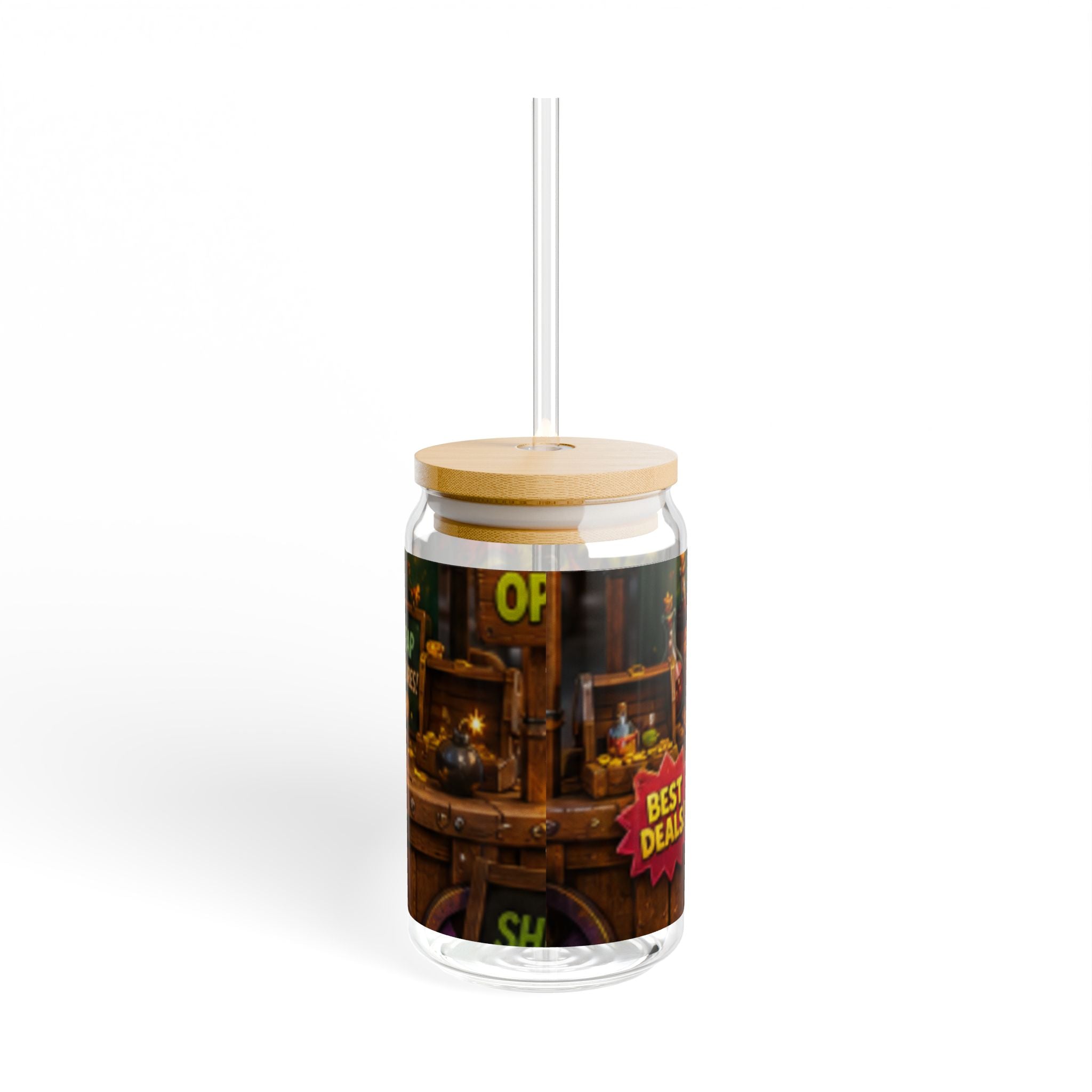 Goblin Goods Market Sipper Glass — 16oz
