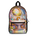 Enchanted Bathroom Fairy Tale Backpack — Whimsical Bubble Bath Print