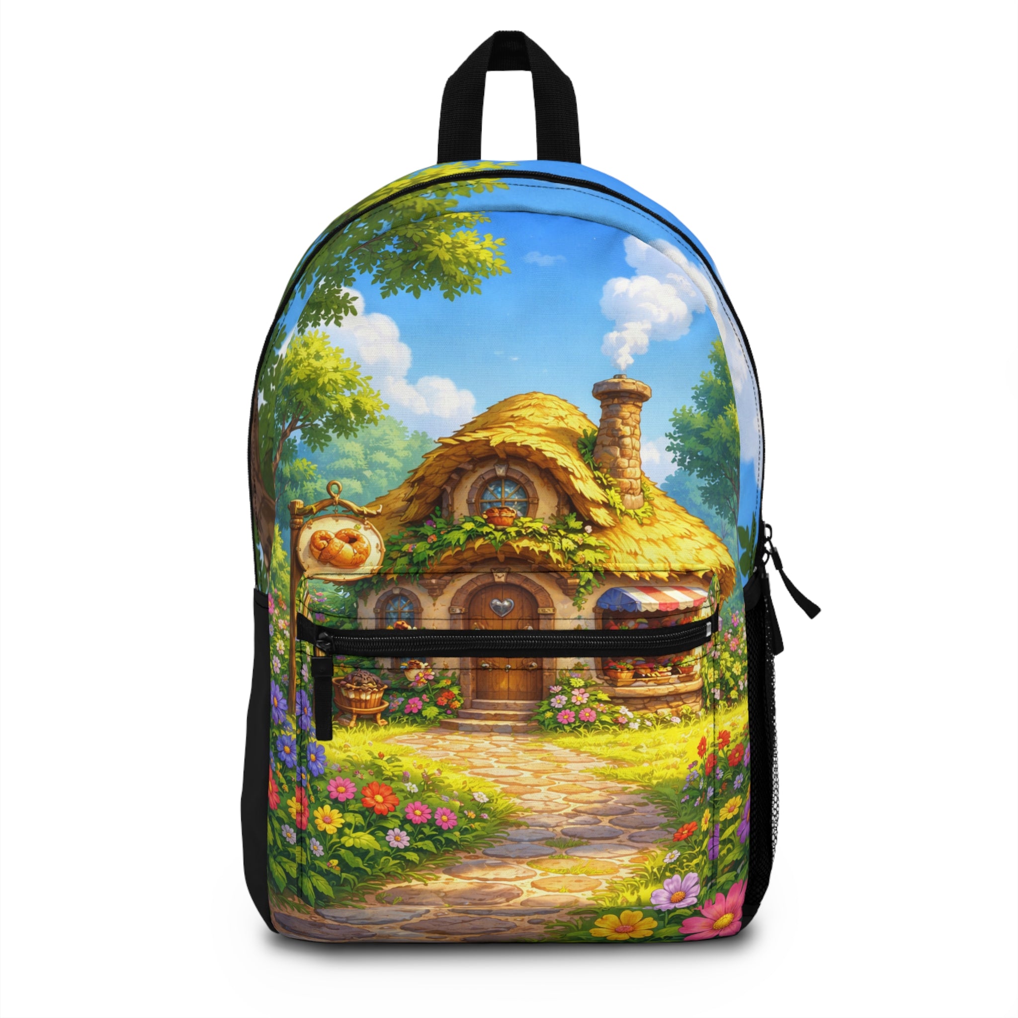 Whimsical Cottage Garden Backpack