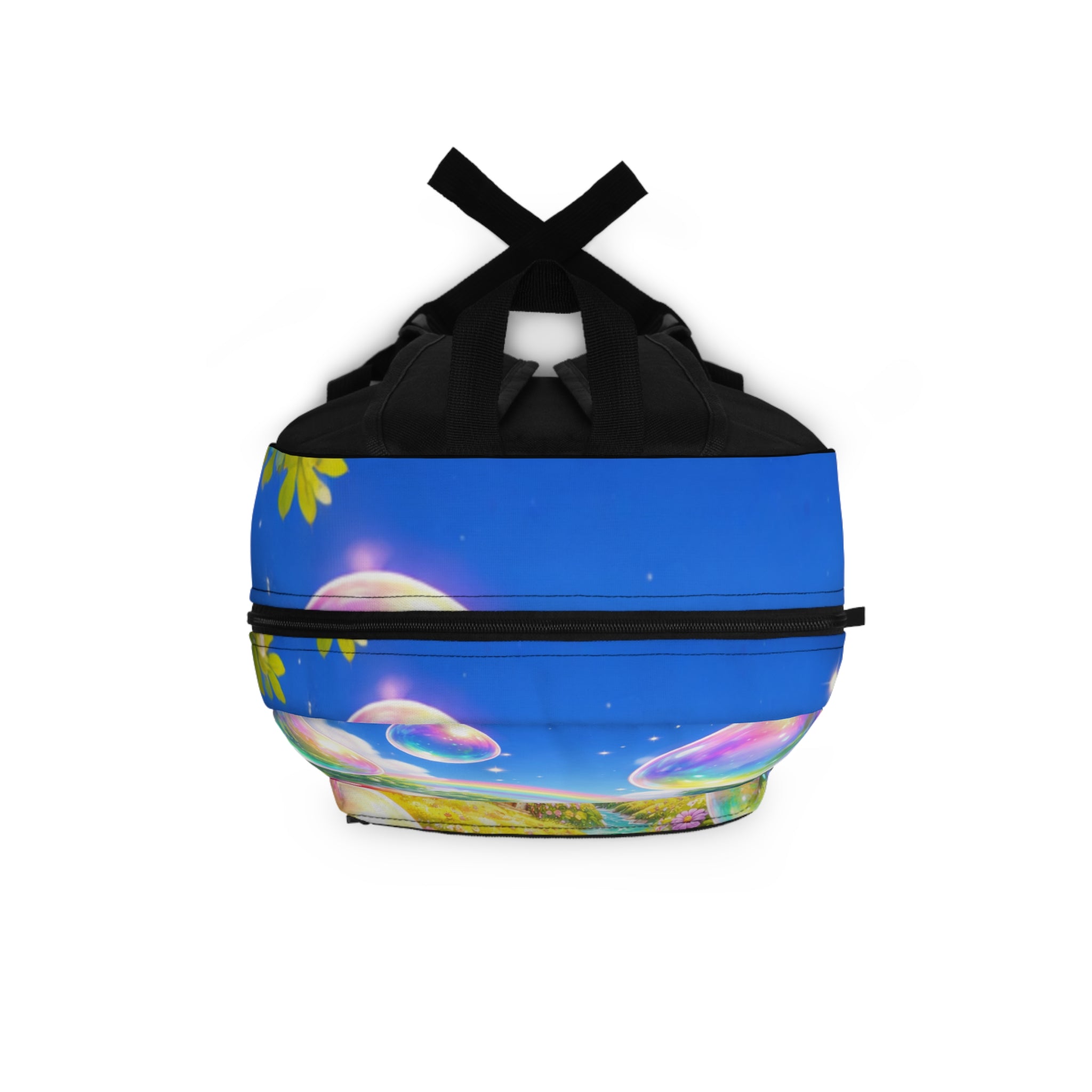 Whimsical Bubble Rainbow Backpack — Fairy Garden Kids School Bag