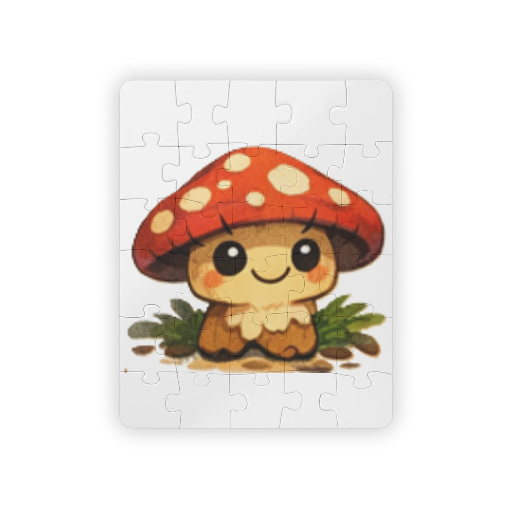 Cute Mushroom Kids Puzzle — 30-Piece Toddler Jigsaw