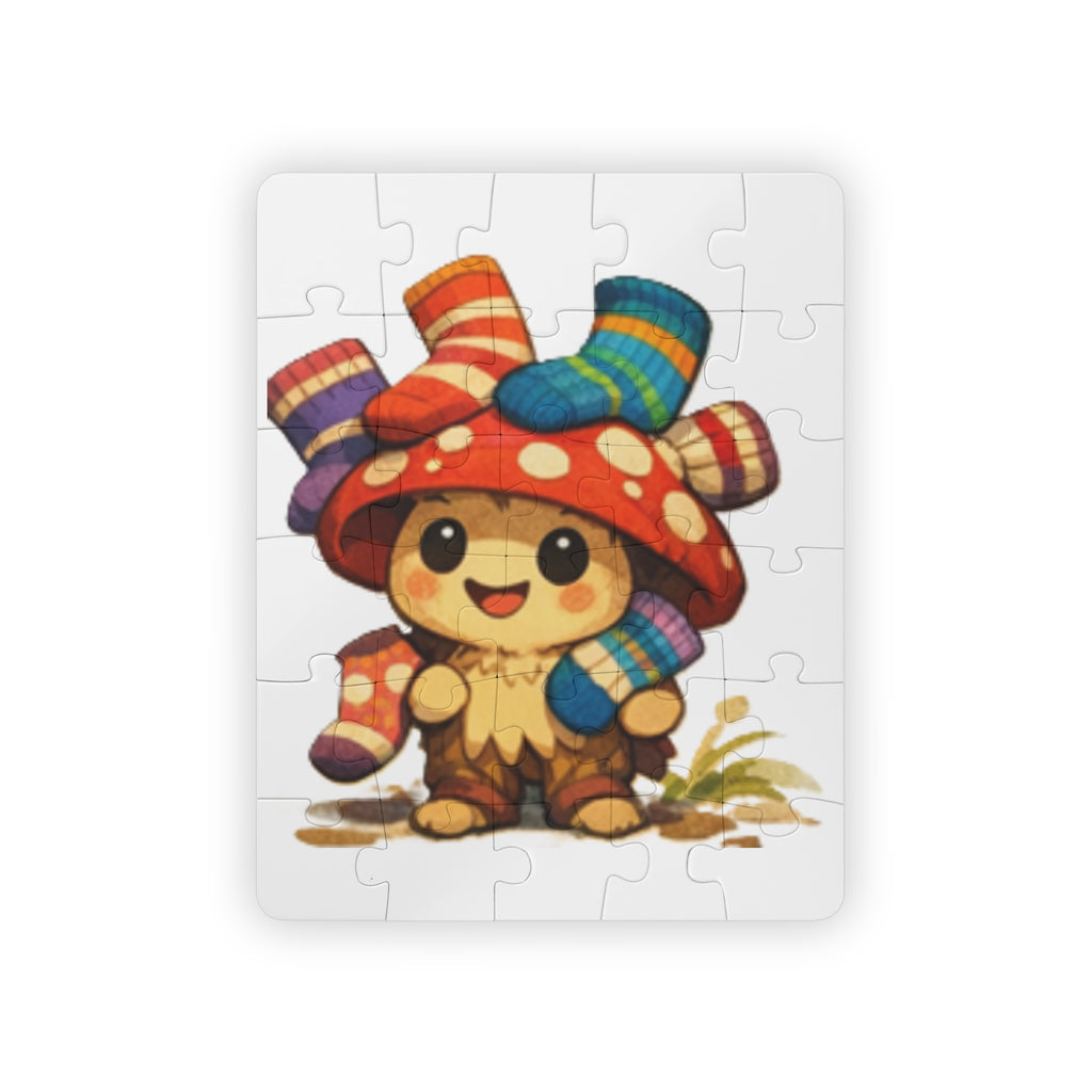 Silly Socks Mushroom Kids' Puzzle — 30-Piece