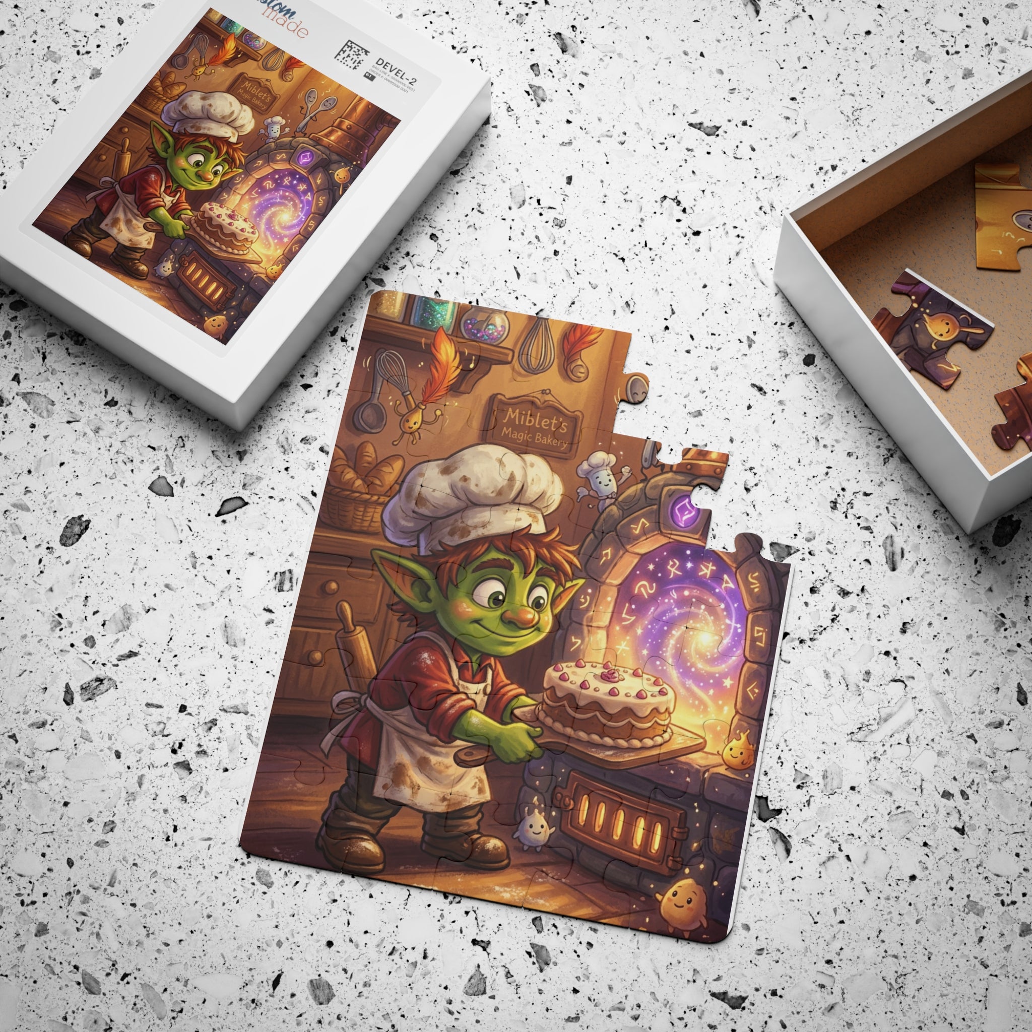 Kids Puzzle — Magical Goblin Baker 30-Piece Jigsaw