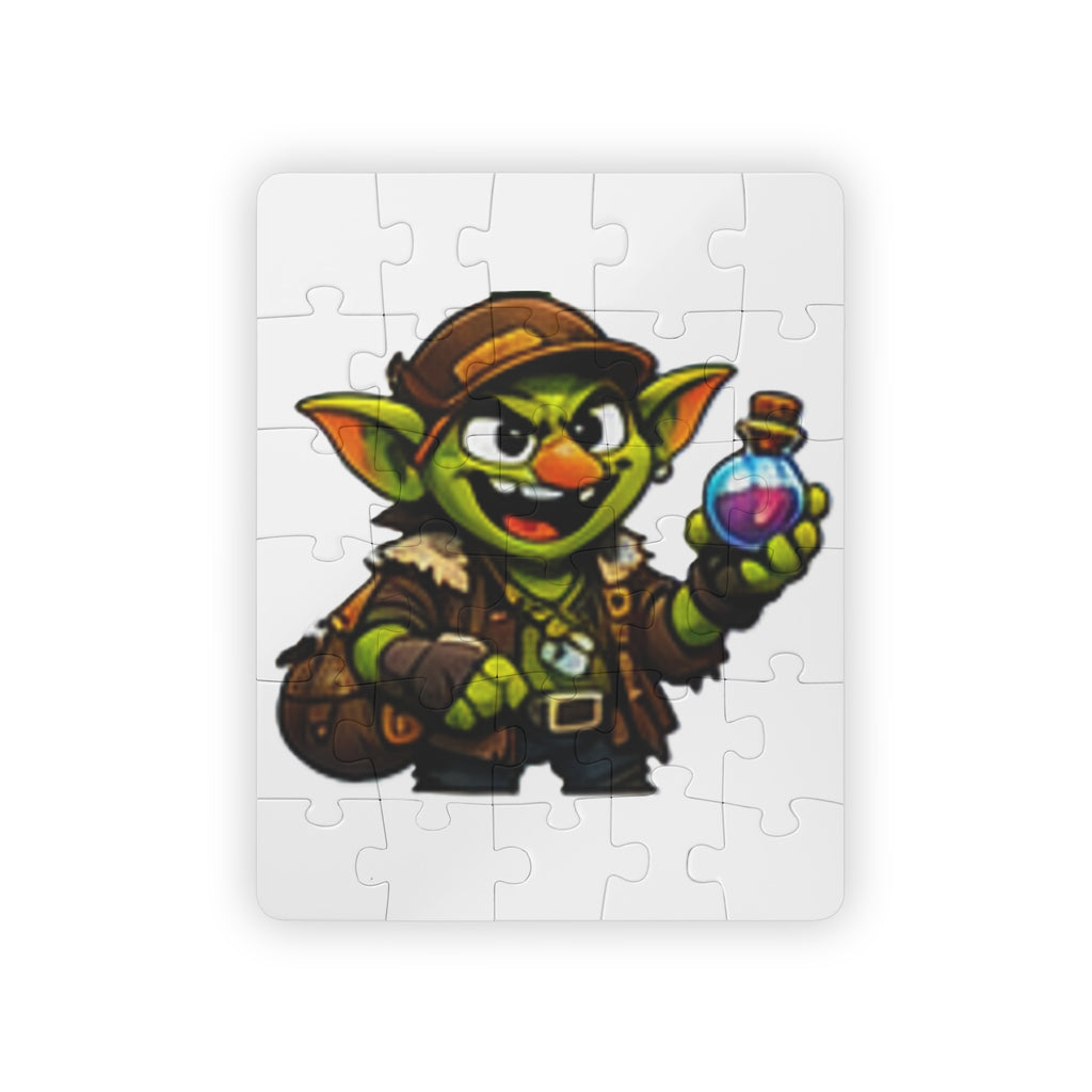 Goblin Adventurer Kids Puzzle — 30-Piece Magical Fantasy Jigsaw for Children