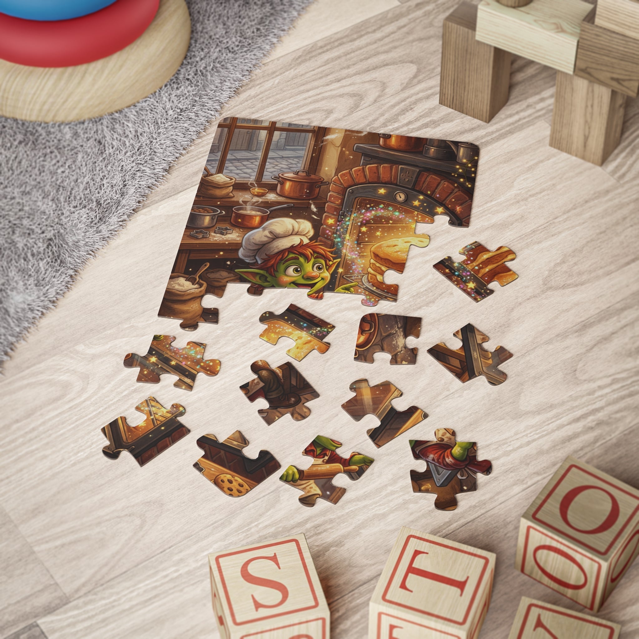 Magical Kitchen Kids' Puzzle — 30-Piece Fairy Baker Puzzle for Children