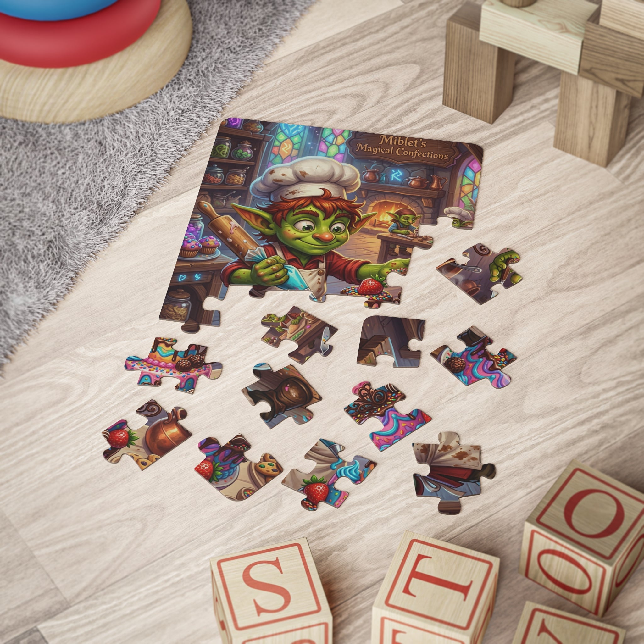 Magical Goblin Baker Kids' 30-Piece Puzzle